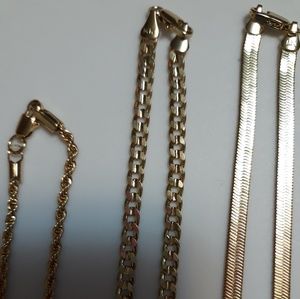 3 Long Length Necklaces